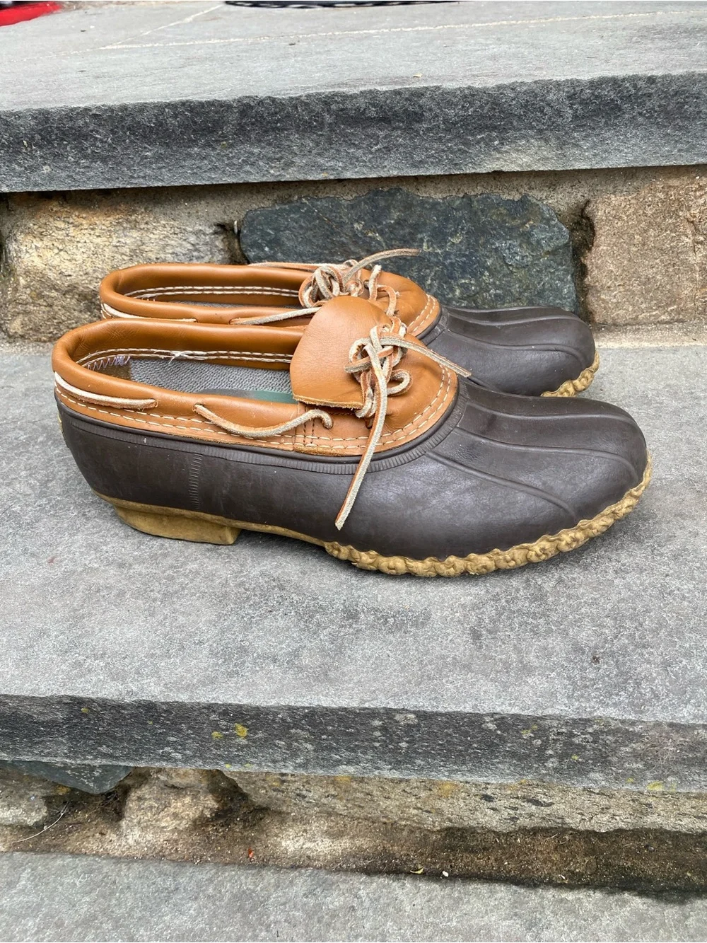 L.L. Bean Men's Brown Duck Boot shoes men’s 9, women’s 11
